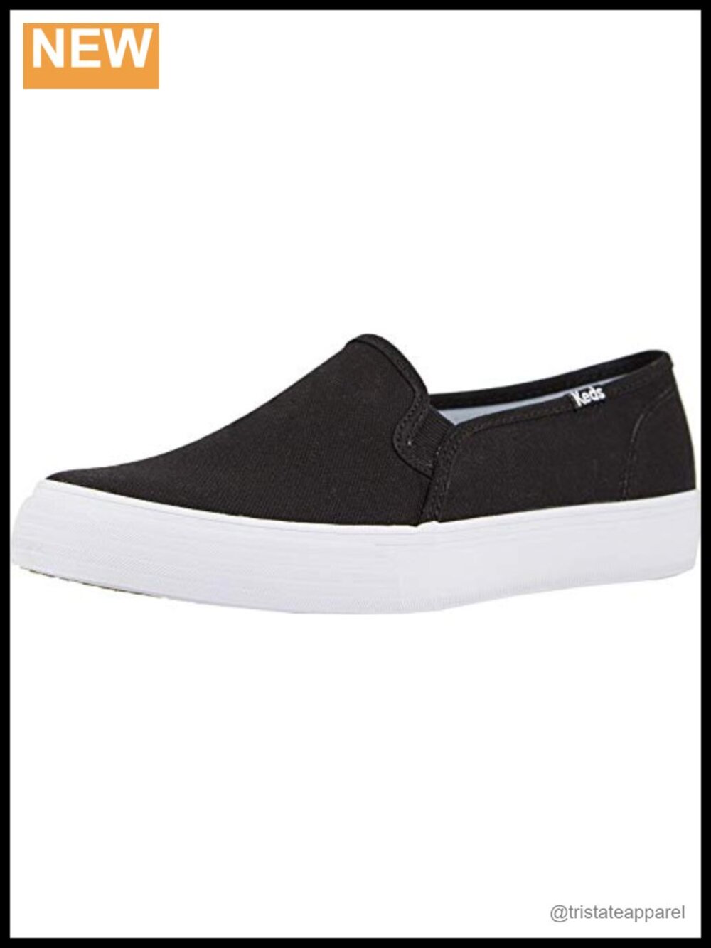 Keds Double Decker Canvas Slip On Sneaker Memory Foam Comfort Casual